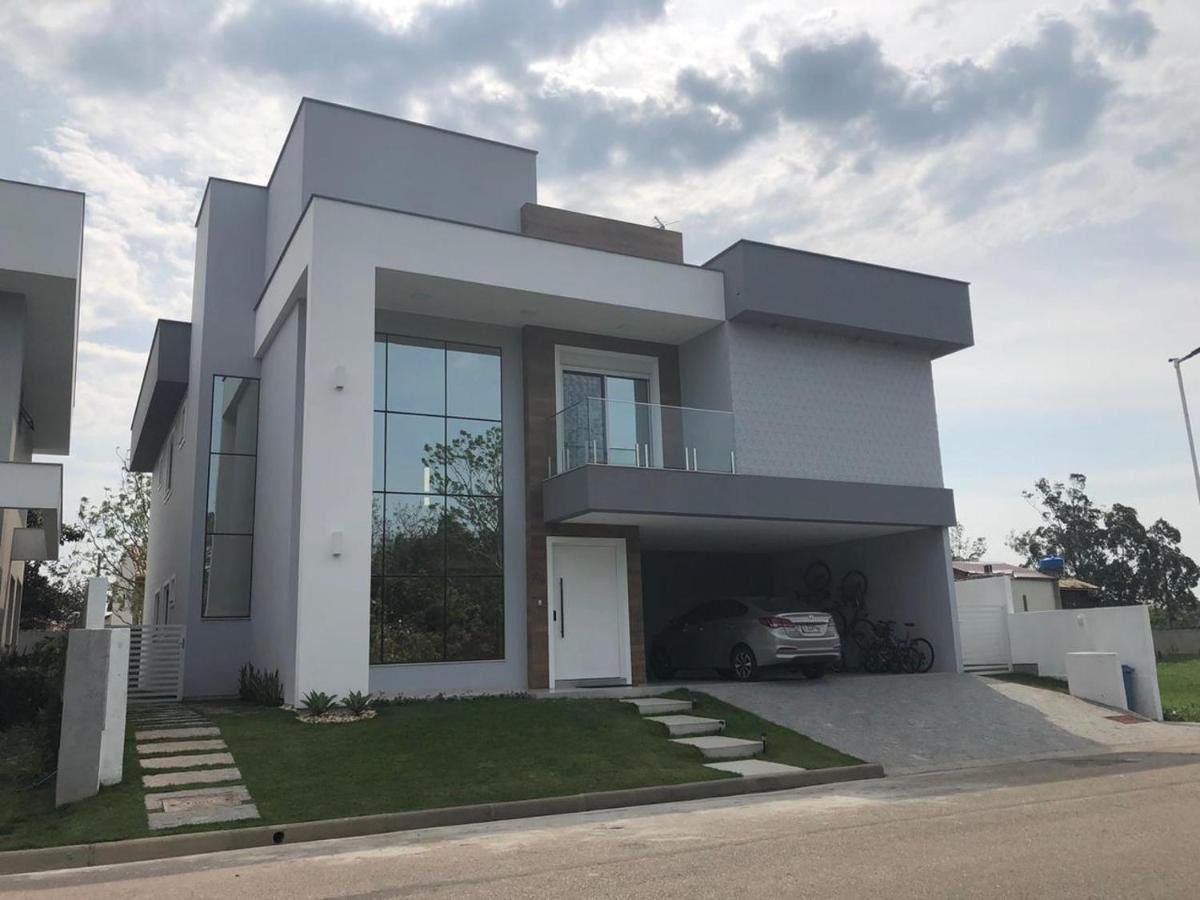 Casa Luxo Com Piscina A 500 Metros Da Praia ฟลอเรียนอโปลิส ภายนอก รูปภาพ
