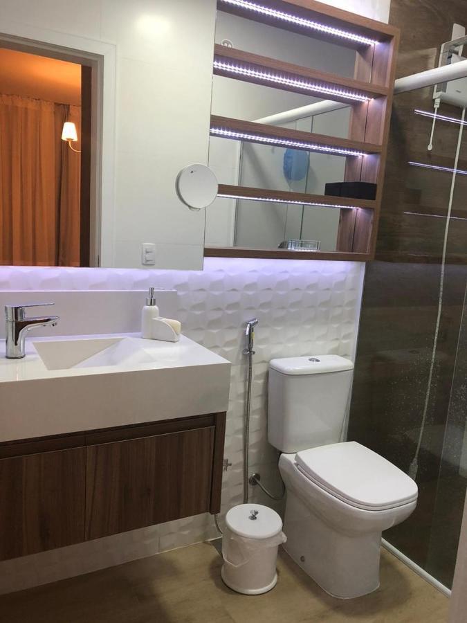 Casa Luxo Com Piscina A 500 Metros Da Praia ฟลอเรียนอโปลิส ภายนอก รูปภาพ